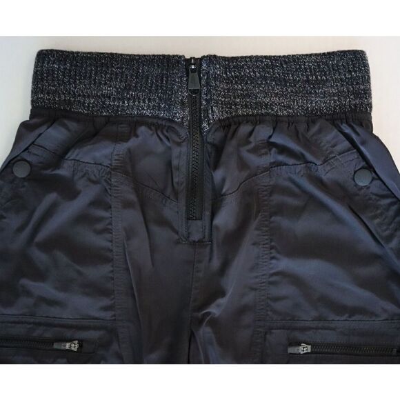 FP Movement OB1573927 Women's Sz XS Black Zip Up Elastic Waist Jogger Pants - Picture 3 of 13